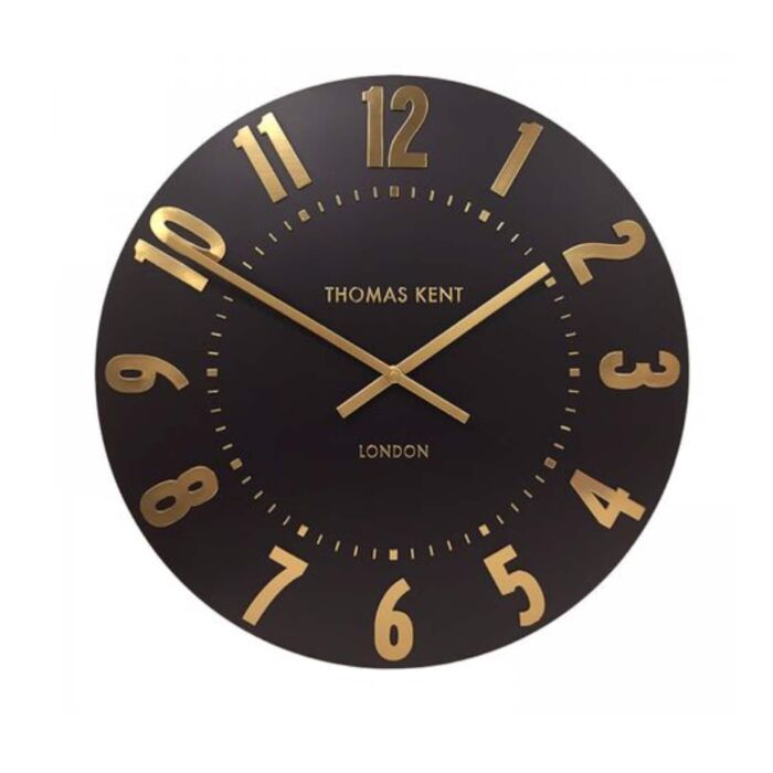 Thomas Kent - Mulberry Onyx Large Wall Clock